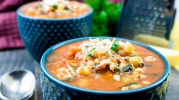 vegetarian minestrone Soup
