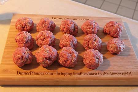 meatballs - great meal idea