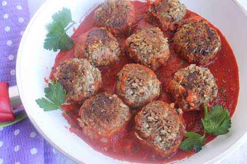 vegan meatballs meatless