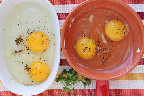 best ever baked eggs