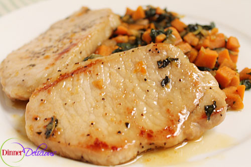 Maple Glazed Pork Chops 