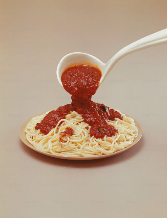 sauce marinara spaghetti