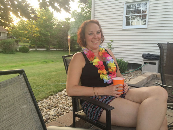 back yard luau or back yard party perfect meatballs