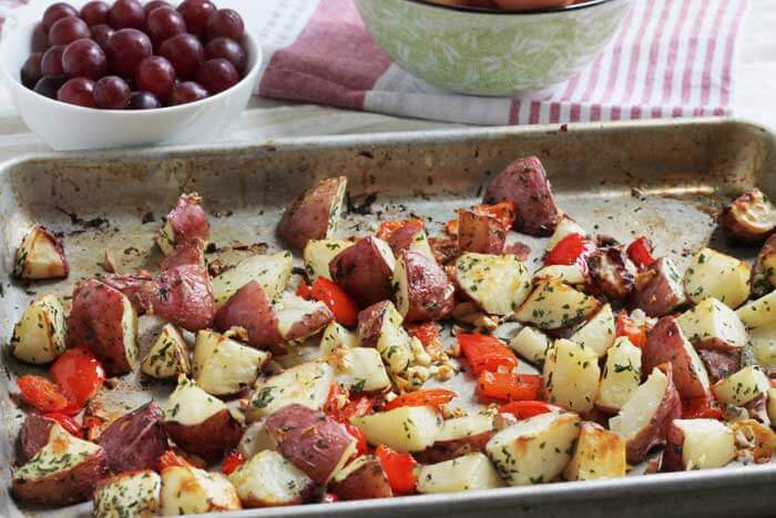 simple and healthy breakfast potatoes cooking