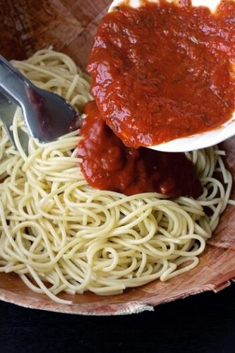 meatless spaghetti sauce