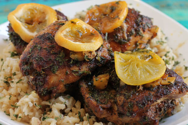 easy baked lemon chicken