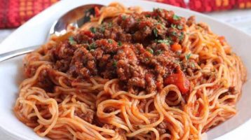 easy spaghetti recipes for ground beef