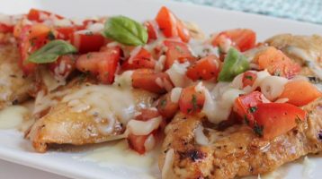 Easy Chicken Bruchetta