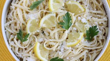 Lemon Ricotta Pasta Sauce