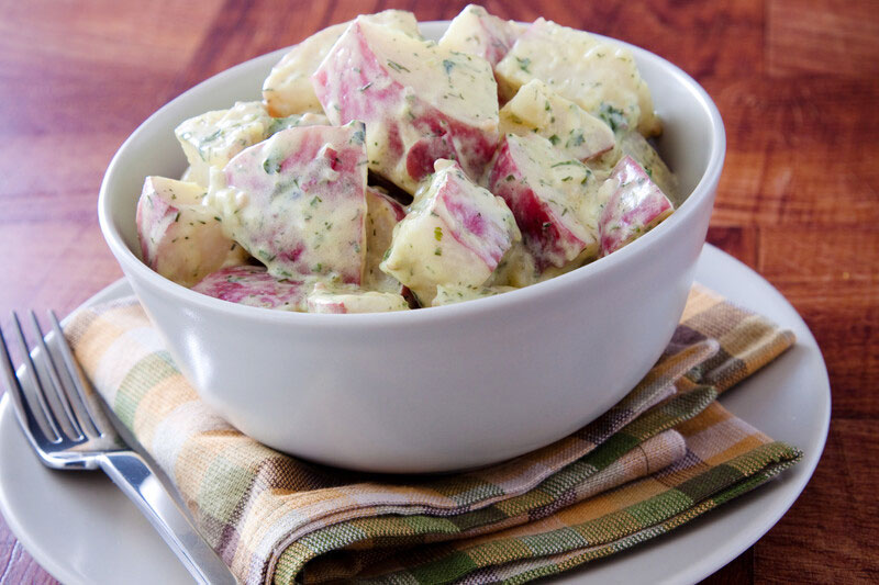 red potato salad