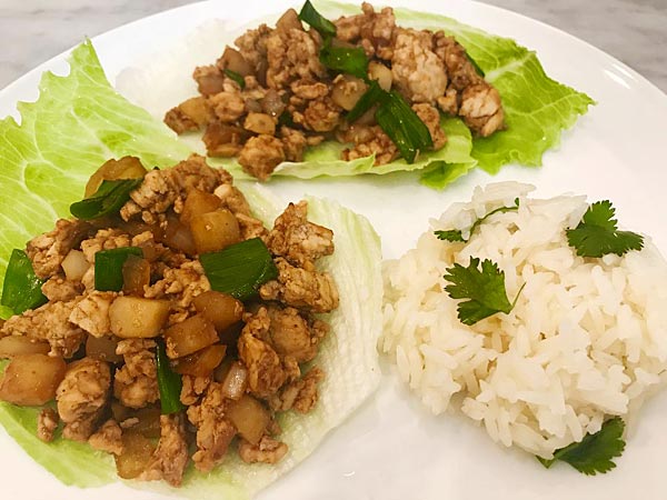 Chinese Chicken Lettuce Wraps