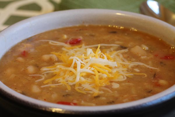 bean and rice soup