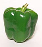 healthy green pepper