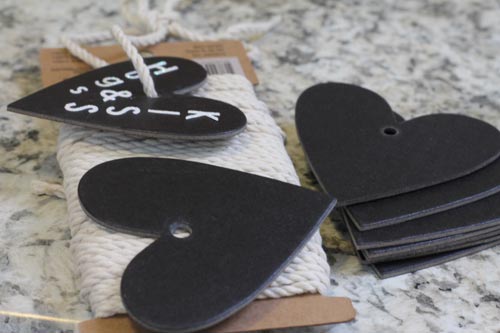 tags for mason jar kisses