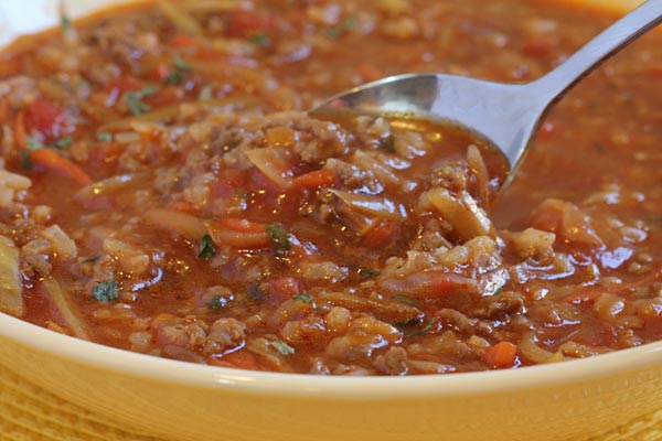 Cabbage Roll Soup