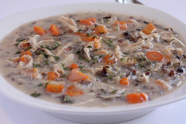 Crockpot Chicken and Wild Rice Soup