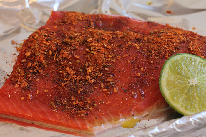 Fresh Atlantic Salmon for Tacos