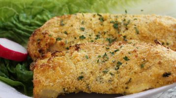 Easy Cornmeal Coated Chicken