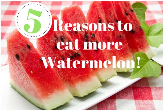 reasons to eat watermelon
