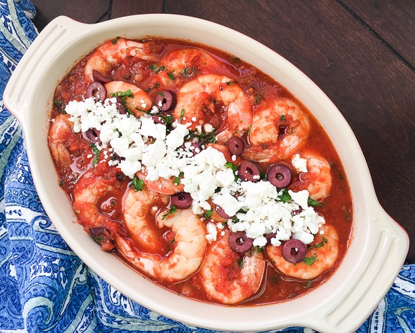 Prawn Saganaki