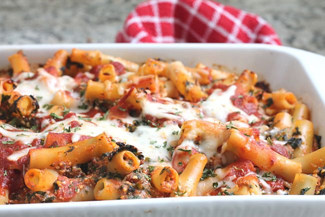 Spinach Pasta Bake
