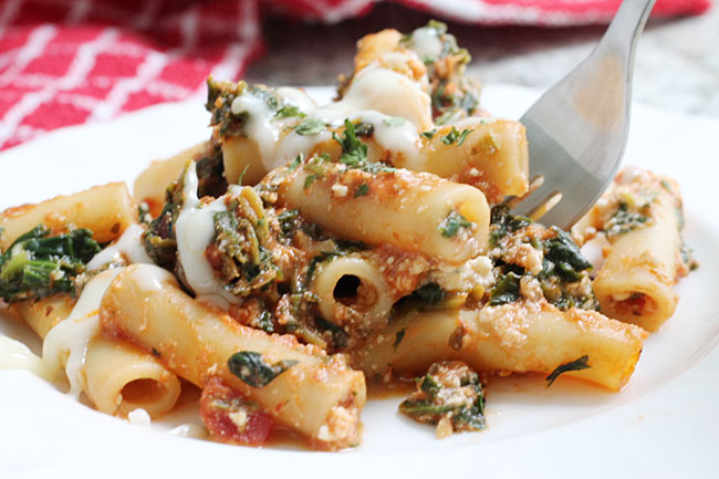 pasta spinach lasagna