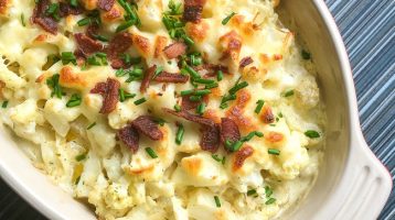 Loaded Cauliflower Au Grautin