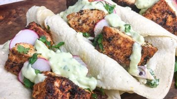 blackened fish tacos
