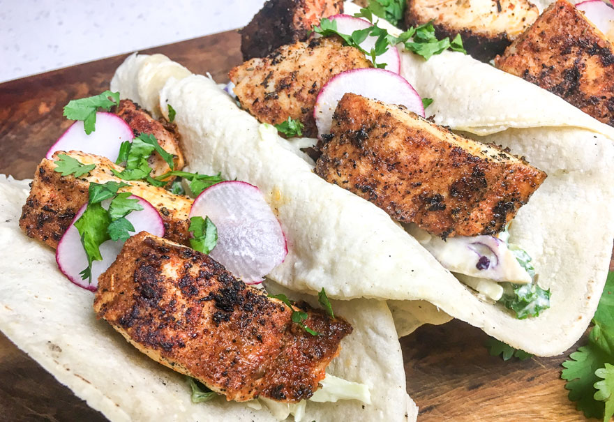 fish tacos blackened 