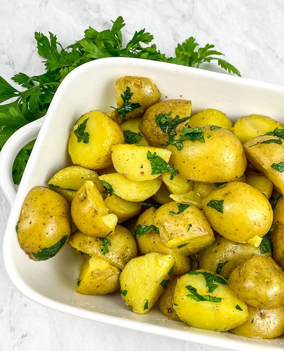 parsley butter potatoes