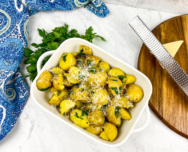 buttered parsley potatoes