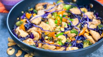Low Carb Cashew Chicken