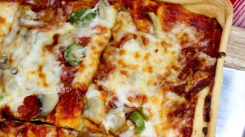 Gluten Free Pan Pizza