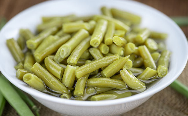 canned green beans