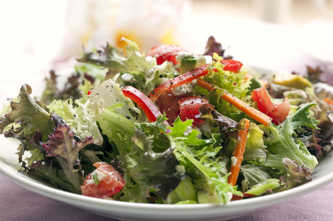 healthy side salad