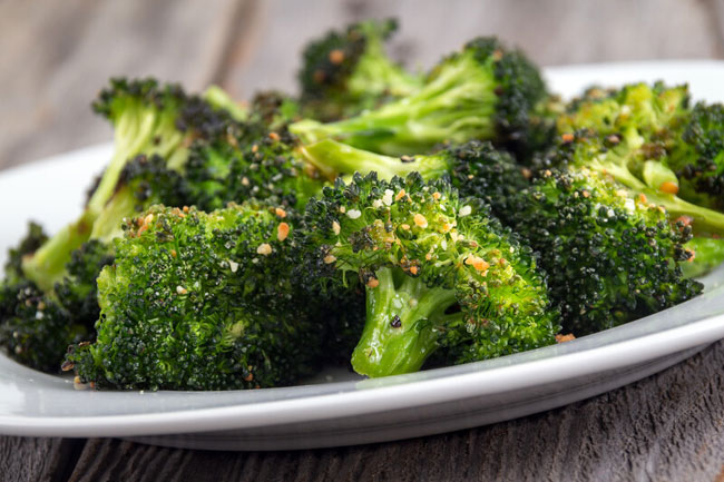 oven roasted broccoli