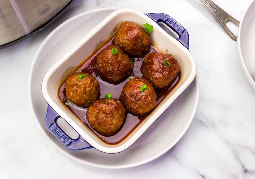 Meatballs with Chili Sauce and Jelly