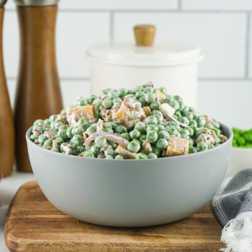 Everyone Loves this Pea Salad Recipe with an Old Fashioned Taste