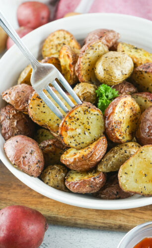 air fryer roasted potatoes