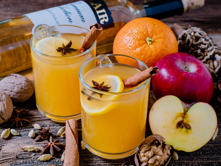 mulled white wine