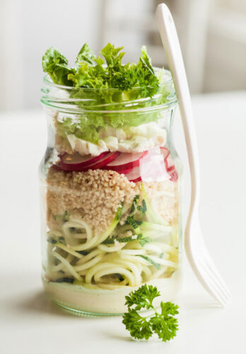 mason jar salads
