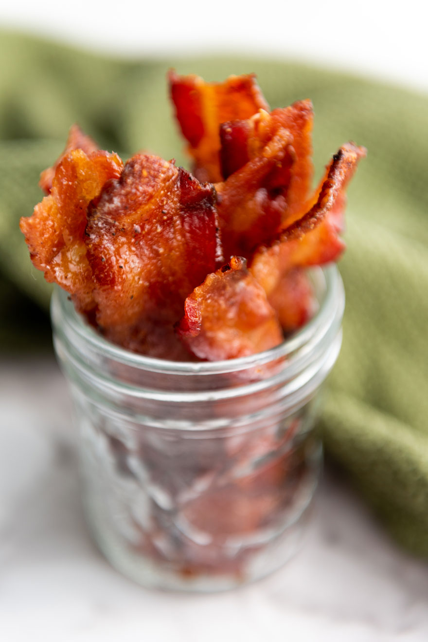 maple syrup and brown sugar bacon